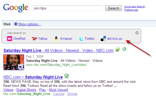 Multiply your search engines