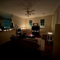 2025-09-07 20.48.05 Sep 7 - cosy Sunday evening in our living room.